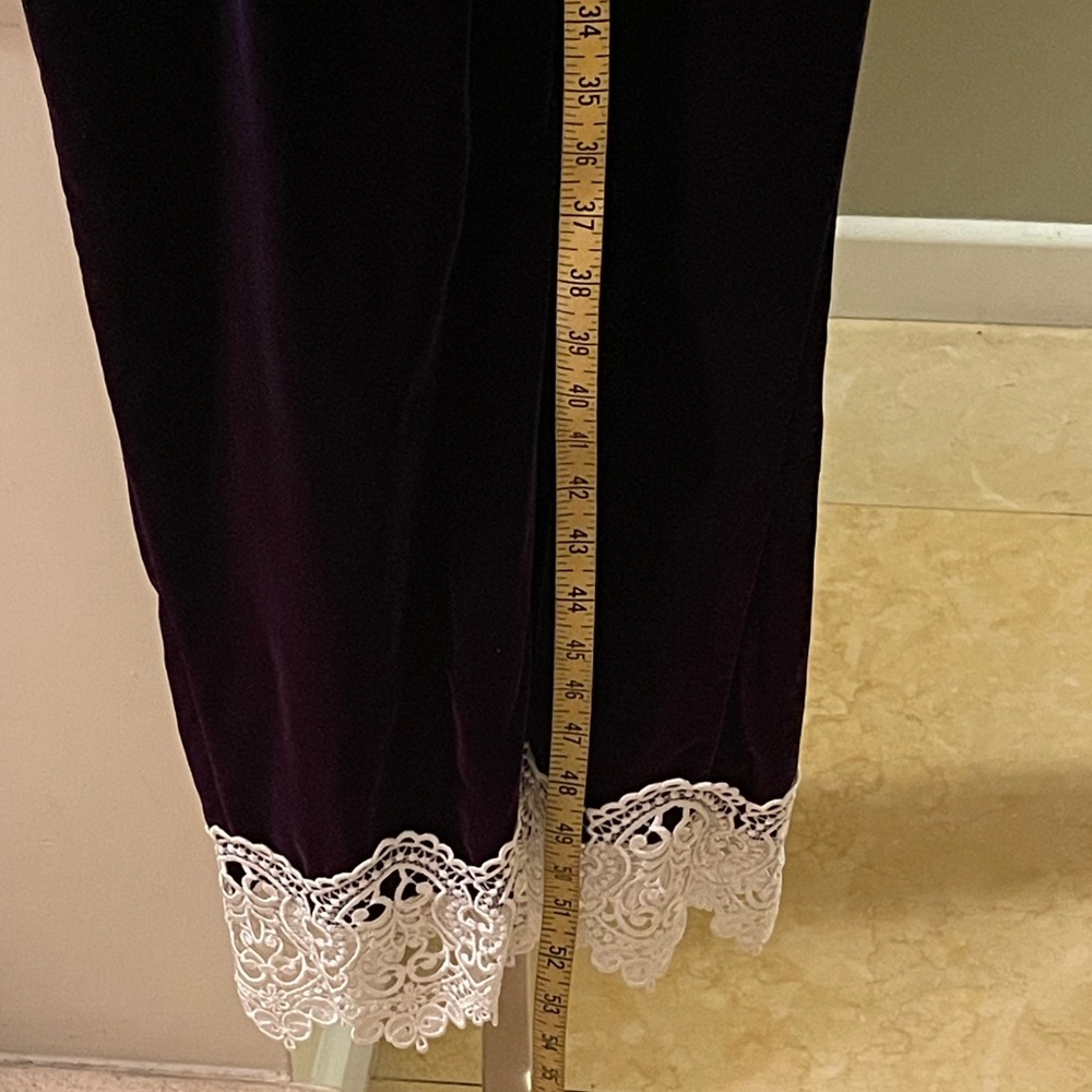 Vintage JESSICA MCCLINTOCK PURPLE DRESS - Picture 11 of 16